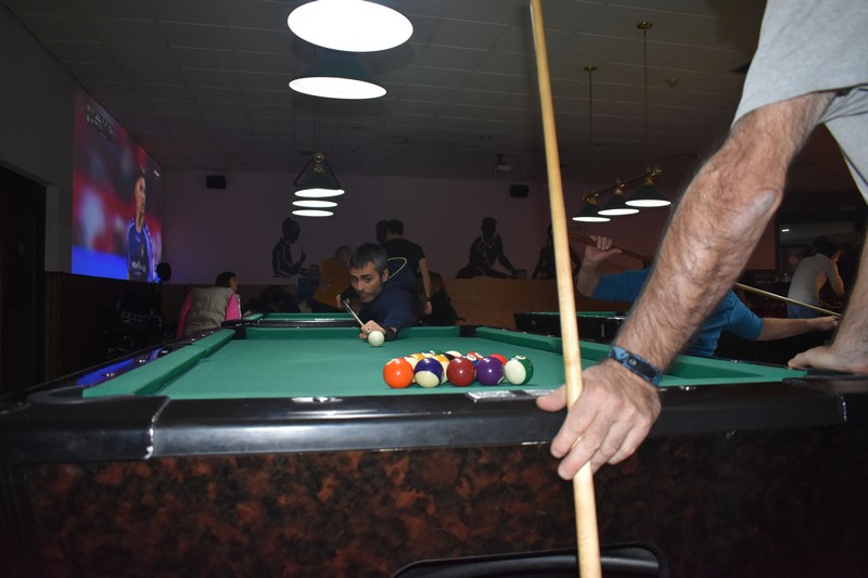 No hay quinto malo para Andoni Senosiain en el Torneo de Billar Ibili kirolak